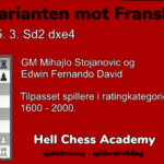 Tarrasch-varianten 3… dxe4