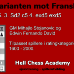 Tarrasch-varianten 4… exd5